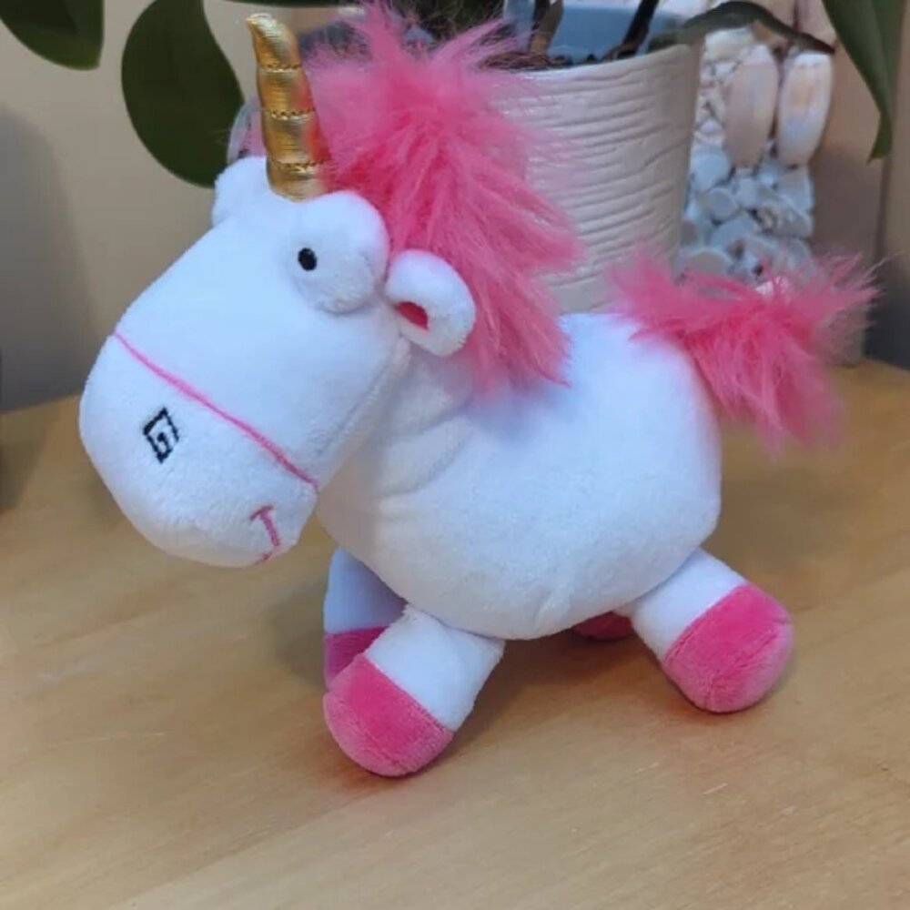 Ty Minion Dispicable Me Fluffy Small 6" Unicorn